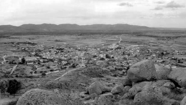 Ventas con Peña Aguilera, localidad donde se produjo la caída de esta partida de forajidos al intentar robar en una casa propiedad de Miguel Albarrán